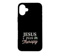 Christian Mental Health Jesus Therapy Bible Boundaries Case for iPhone 16 Plus