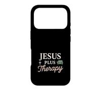 Christian Mental Health Jesus Therapy Bible Boundaries Case for iPhone 17 Pro