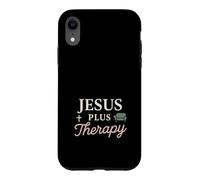 Christian Mental Health Jesus Therapy Bible Boundaries Case for iPhone XR