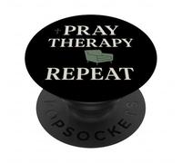 Christian Mental Health Jesus Therapy Bible Boundaries PopSockets Adhesive PopGrip