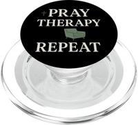 Christian Mental Health Jesus Therapy Bible Boundaries PopSockets PopGrip for MagSafe