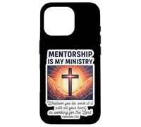 Christian Mentor Mentorship Is My Ministry Mentoring Jesus Case for iPhone 16 Pro