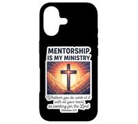 Christian Mentor Mentorship Is My Ministry Mentoring Jesus Case for iPhone 17