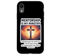 Christian Mentor Mentorship Is My Ministry Mentoring Jesus Case for iPhone XR