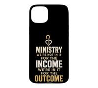 Christian Ministry Not In It For The Income Faith Gift Case for iPhone 15 Plus
