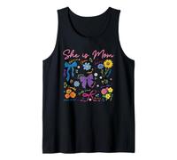 Christian Mom Bible Verse She is Mom Chosen Strong Blessed Tank Top