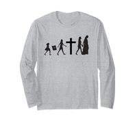 Christian Mom Raising Christian Girls Train up a child Bible Long Sleeve T-Shirt