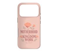 Christian Motherhood Proverbs 31 Faith Floral Message Case for iPhone 17 Pro