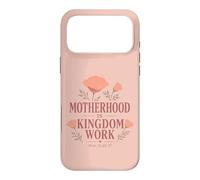Christian Motherhood Proverbs 31 Faith Floral Message Case for iPhone 17 Pro Max