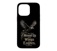Christian Mount Up With Wings As Eagles Isaiah 40:31 Case for iPhone 14 Pro Max