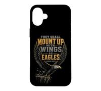 Christian Mount Up With Wings As Eagles Isaiah 40:31 Case for iPhone 16 Plus