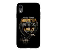 Christian Mount Up With Wings As Eagles Isaiah 40:31 Case for iPhone XR