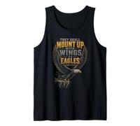 Christian Mount Up with Wings As Eagles Isaiah 40:31 Tank Top