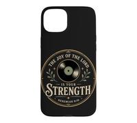 Christian Music Scripture Verse Worship Faith Message Case for iPhone 15 Plus