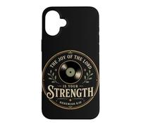 Christian Music Scripture Verse Worship Faith Message Case for iPhone 16 Plus
