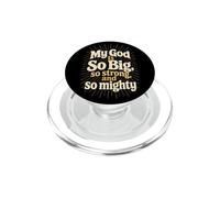 Christian My God Is So Big Kids Faith Gift PopSockets PopGrip for MagSafe