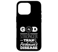 Christian My God Is Stronger Than Parkinson’s Awareness Case for iPhone 16 Pro