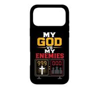Christian My God Vs My Enemies Faith Gift Case for iPhone 17 Pro Max