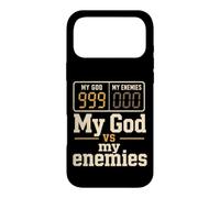 Christian My God Vs My Enemies Faith Gift Case for iPhone 17 Pro Max