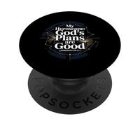 Christian My Horoscope God's Plans Are Good PopSockets Adhesive PopGrip