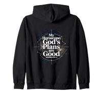 Christian My Horoscope God's Plans Are Good Zip Hoodie