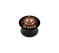 Christian My Lifeguard Walks On Water Faith Gift PopSockets Adhesive PopGrip