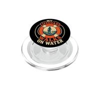 Christian My Lifeguard Walks On Water Faith Gift PopSockets PopGrip for MagSafe