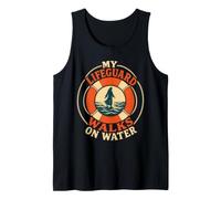 Christian My Lifeguard Walks On Water Faith Gift Tank Top