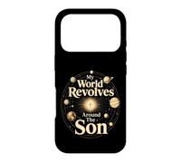 Christian My World Revolves Around The Son Faith Gift Case for iPhone 17 Pro
