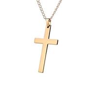Christian Necklace for Men | Christian Men Pendants Rust-Proof Stainless Steel Chain Necklaces - Hip-Pop Men Accessories All-Match Rotproof Bible Pendant for Neck, Refer to description, Stainless