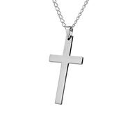 Christian Necklace for Men, Christian Necklace for Men | Stainless Steel Rustproof Christian Men's Pendants,Rot-proof Hip-Pop Bible Pendant for Men, Matching Accessories, Se référer au descriptif