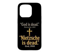 Christian Nietzsche Is Dead God 1900 Faith Gift Case for iPhone 15 Pro