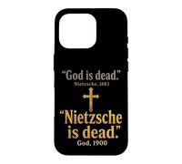 Christian Nietzsche Is Dead God 1900 Faith Gift Case for iPhone 16 Pro