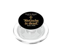 Christian Nietzsche Is Dead God 1900 Faith Gift PopSockets PopGrip for MagSafe