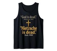 Christian Nietzsche is Dead God 1900 Faith Gift Tank Top