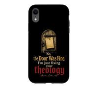 Christian No The Door Was Fine Martin Luther Faith Gift Case for iPhone XR