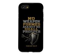 Christian No Weapon Formed Against Me Shall Prosper Gift Case for iPhone SE (2020) / 7/8
