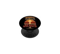 Christian Normal Isn't Coming Back, Jesus Is Gift PopSockets Adhesive PopGrip