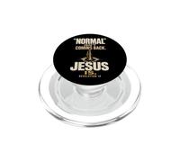 Christian Normal Isn't Coming Back Jesus Is Revelation 14 PopSockets PopGrip for MagSafe