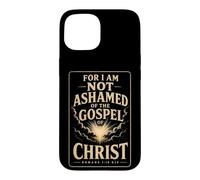 Christian Not Ashamed Of The Gospel Romans 1:16 Gift Case for iPhone 15