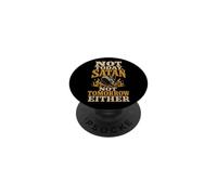 Christian Not Today Satan Not Tomorrow Either Faith Gift PopSockets Adhesive PopGrip