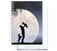 Christian Notebook, Father God, A5 Lined, 2 Corinthians 6:18