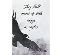 Christian Notebook For Men: Soaring on Wings of Faith: Inspirational Journal with Bible Verse