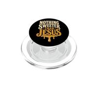 Christian Nothing Sweeter Than Jesus Christ Gift PopSockets PopGrip for MagSafe