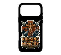Christian Nurse Nursing Is My Ministry Bible Verse Quote Case for iPhone 17 Pro Max