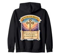 Christian Nutritionist Nutrition Is My Ministry Dietitian Zip Hoodie