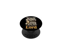 Christian Only So Many Prayers Before I Cuss You Out Gift PopSockets Adhesive PopGrip