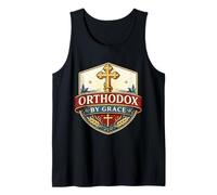 Christian Orthodox by Grace New Convert Jesus Christ Faith Tank Top