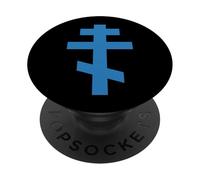 Christian Orthodox Cross Eastern Oriental God Faith Men Boys PopSockets Adhesive PopGrip