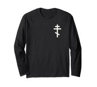 Christian Orthodox Cross Long Sleeve T-Shirt